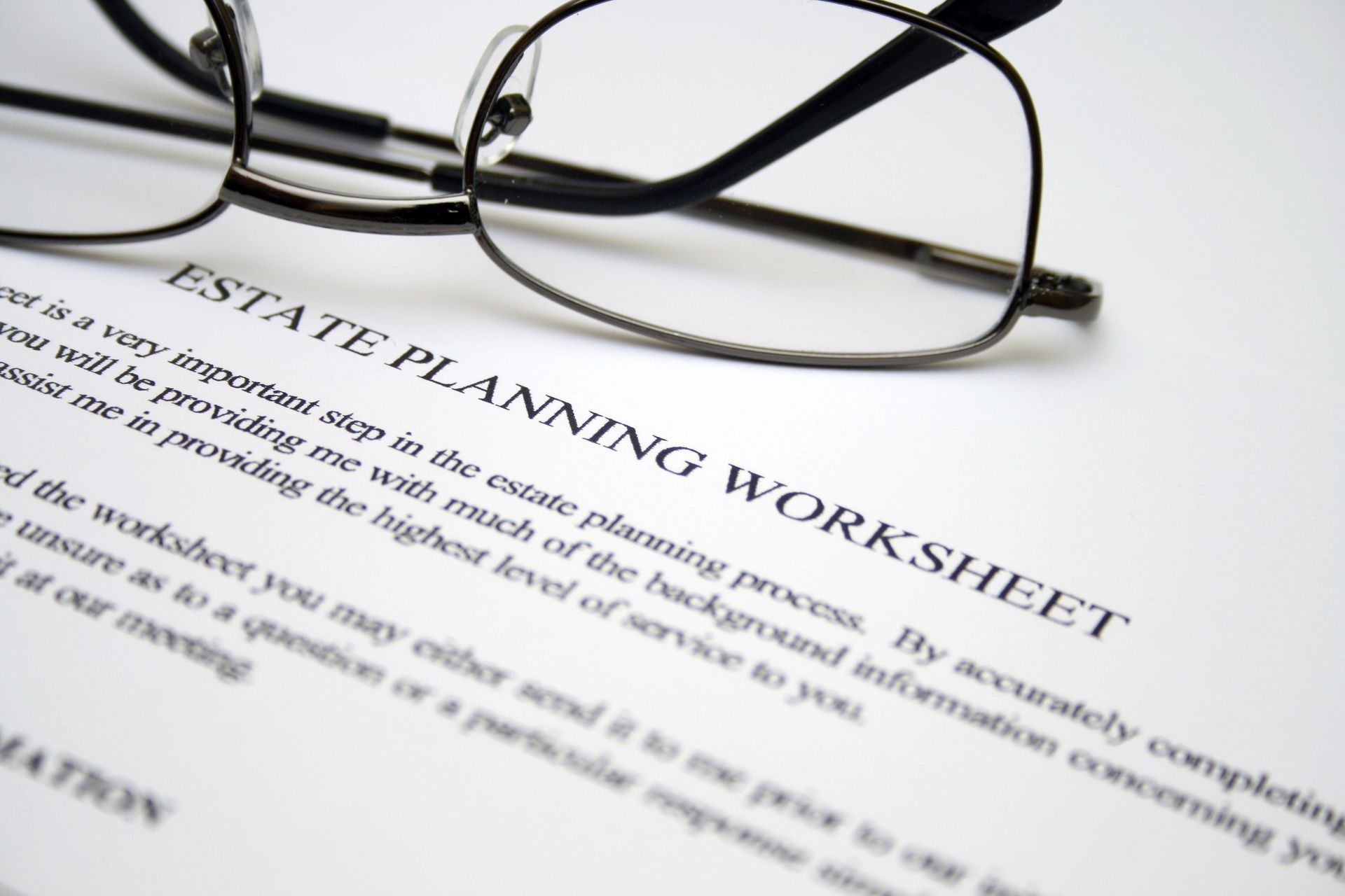 Estate Planning; Living Will; Power of Attorney